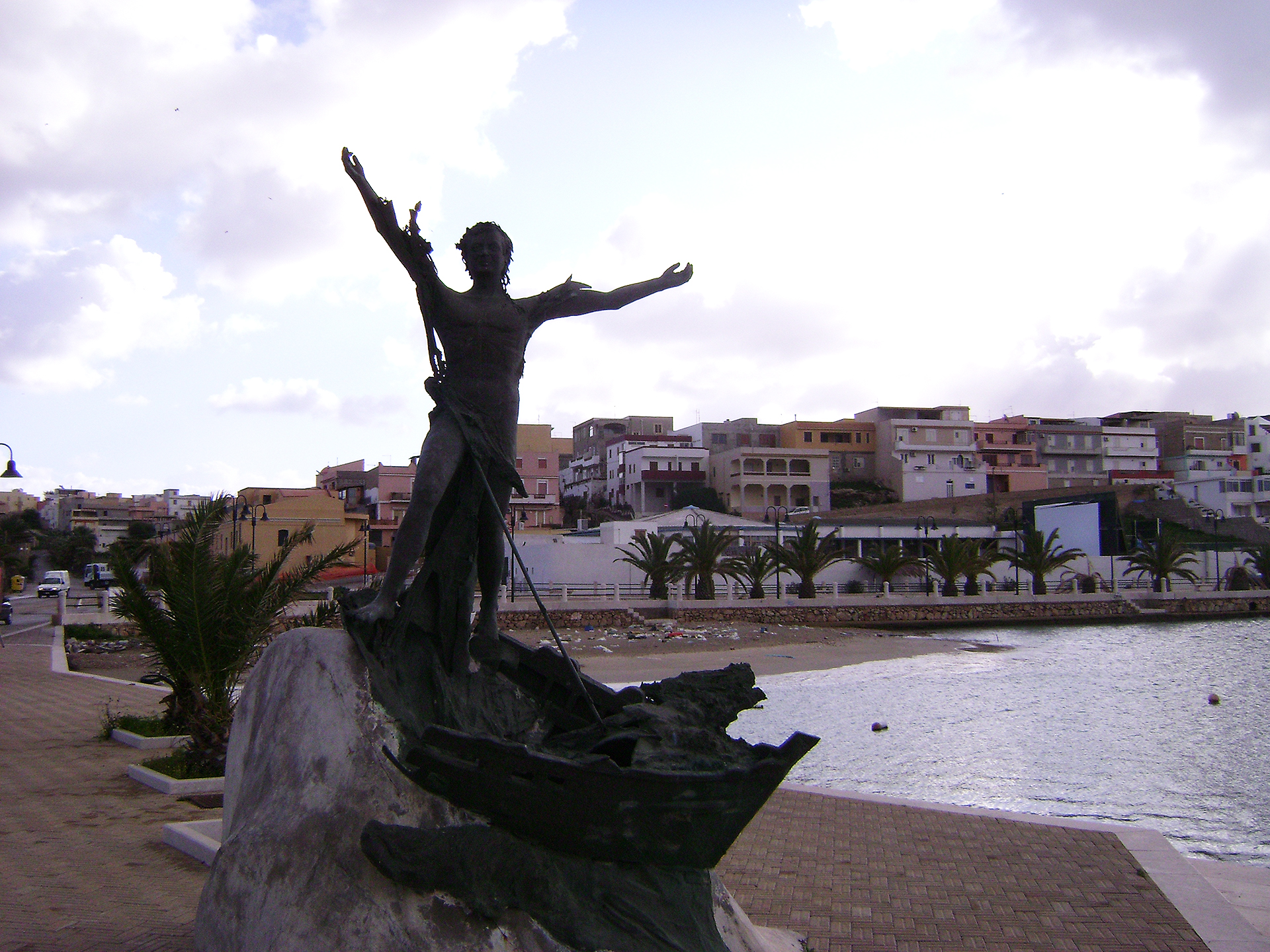 Lampedusa-statua