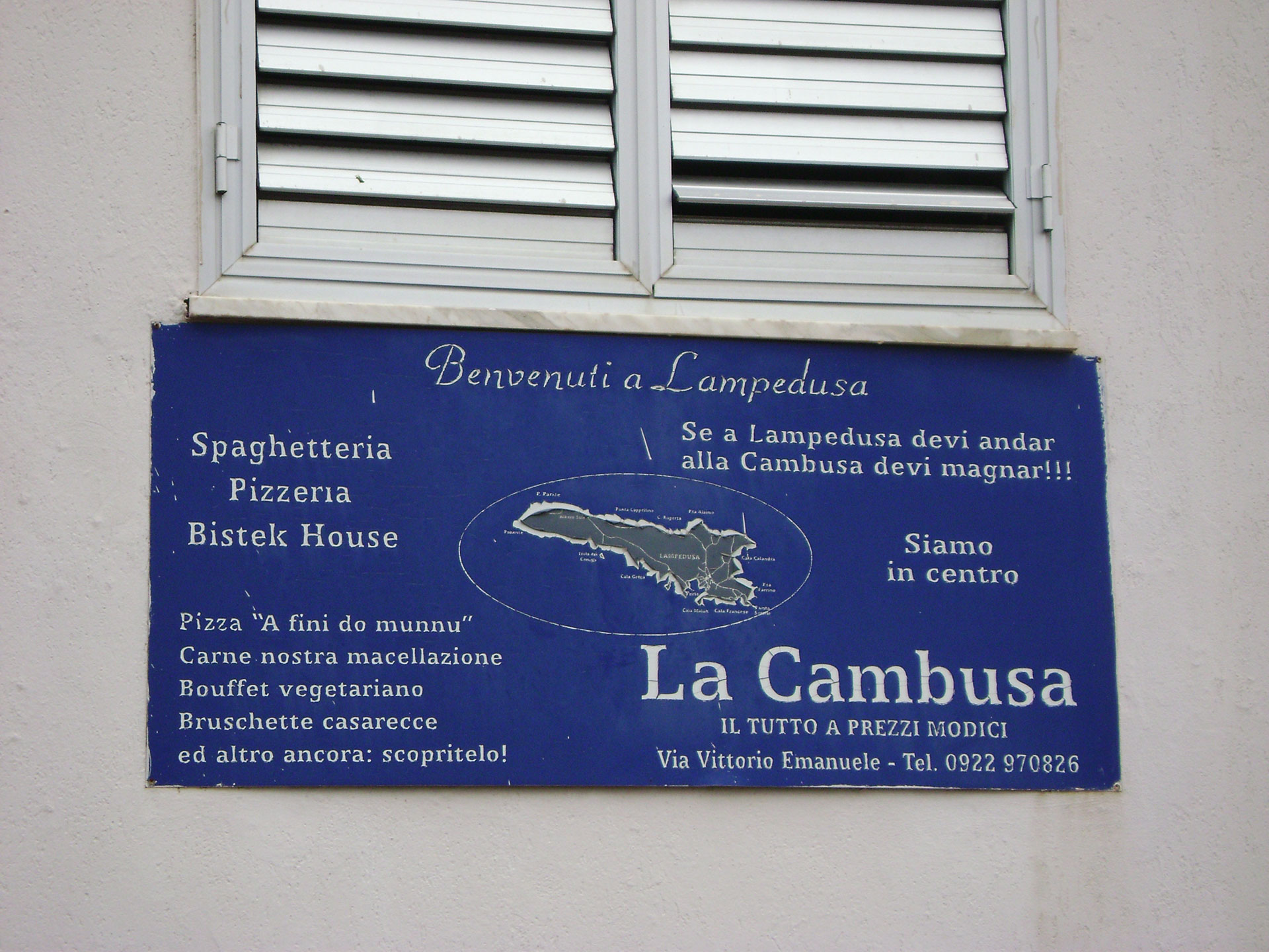 Lampedusa-insegna